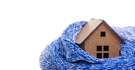 blanket around house