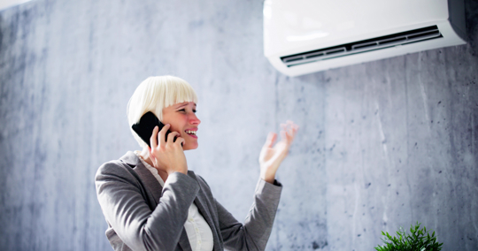 calling a tech due to broken AC